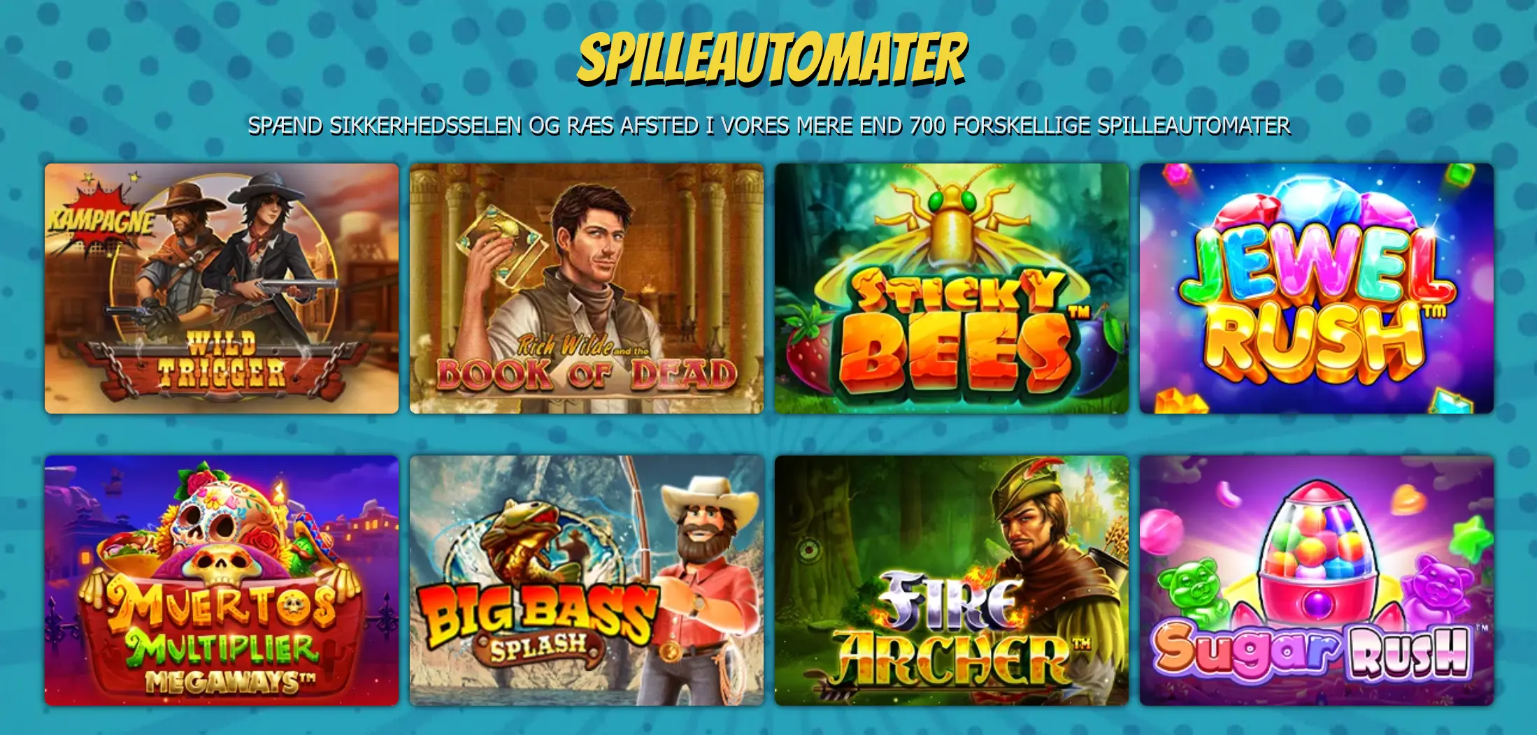 Spilleautomater på Kapow Casino
